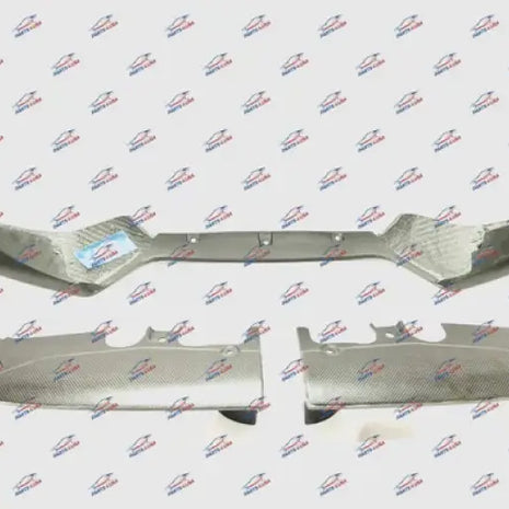 FERRARI 488 PISTA FRONT LIP COMPLETE 3 PIECES CARBON