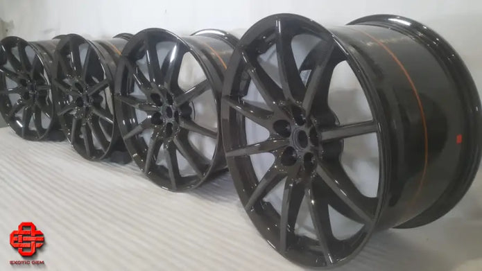 FERRARI 488 PISTA OEM CARBON WHEELS