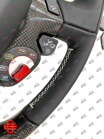 FERRARI 488 PISTA / SPIDER CARBON STEERING WHEEL WITH LED