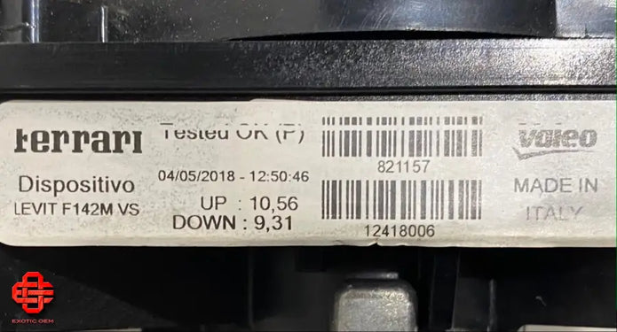 FERRARI 488 PISTA SPIDER PADDLE SHIFT UNIT GEARBOX CONTROL SET