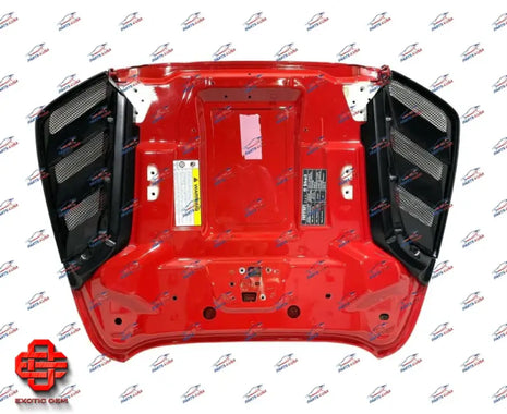 FERRARI 488 SPIDER REAR LID WITH VENT GRILL
