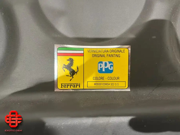 FERRARI 488 SPIDER REAR SPOILER