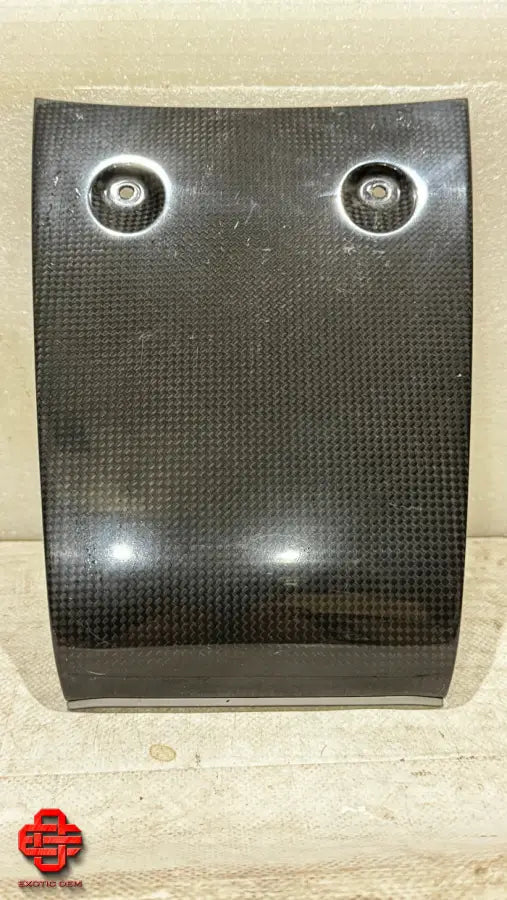 FERRARI 599 GTB CARBON FIBER LOWER CENTER DASH INSERT OEM