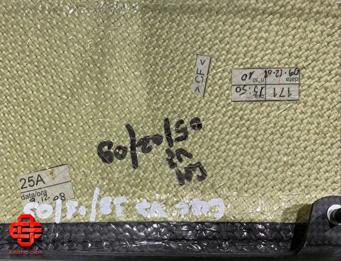 FERRARI 599 GTB FIORANO CARBON DASHBOARD COVER