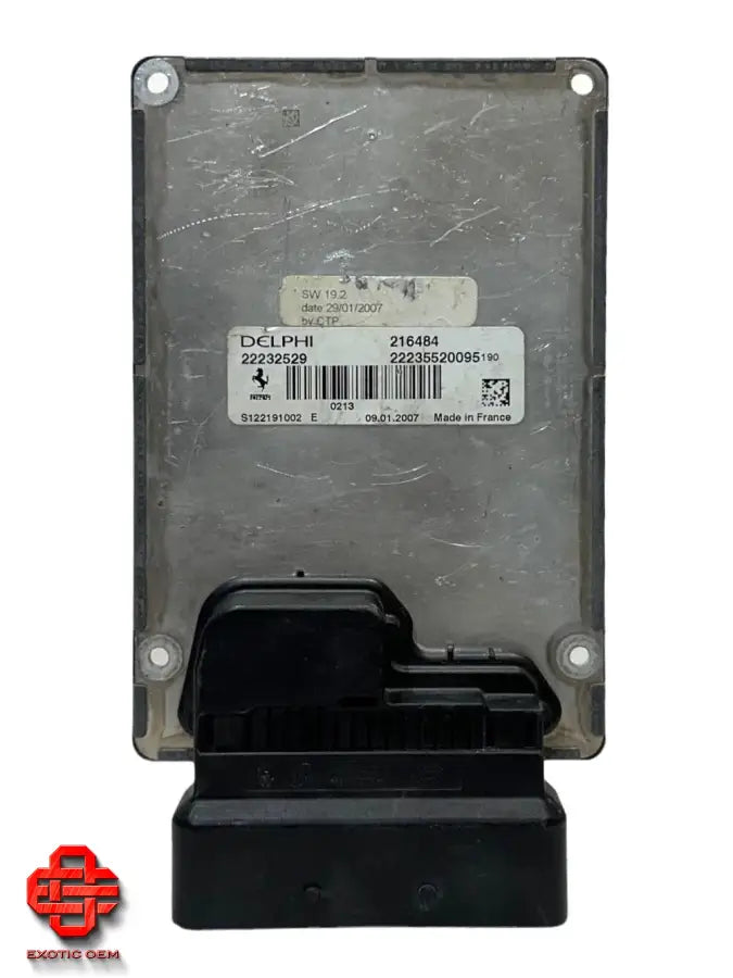 FERRARI 599 GTB FIORANO CONTROL UNIT SUSPENSION ECU UNIT