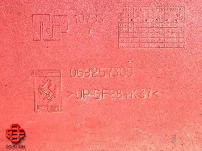 FERRARI 599 GTB SIDE SKIRT UNDERDOOR TRIM LH