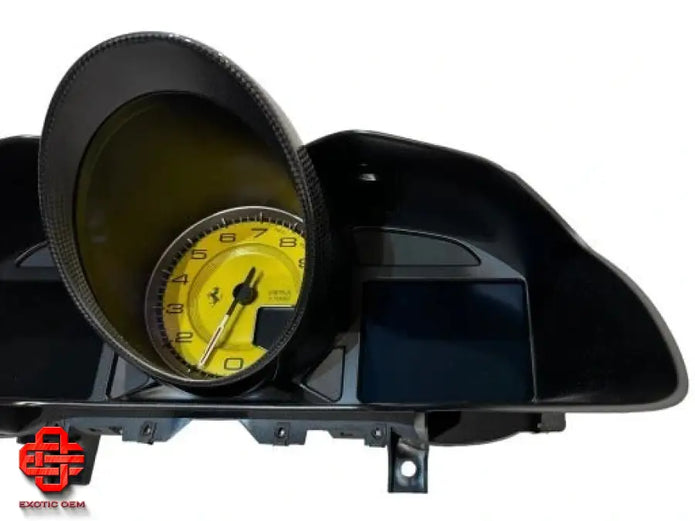 FERRARI 812 COMPETIZIONE CARBON CLOCK ODOMETER