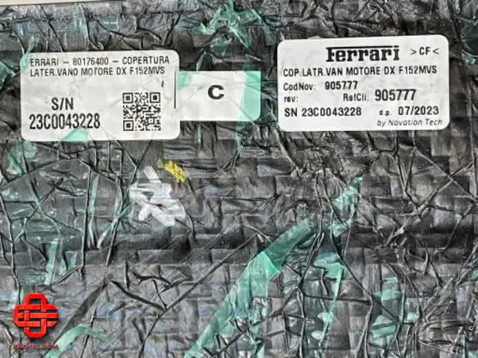 FERRARI 812 COMPETIZIONE CARBON ENGINE COVER