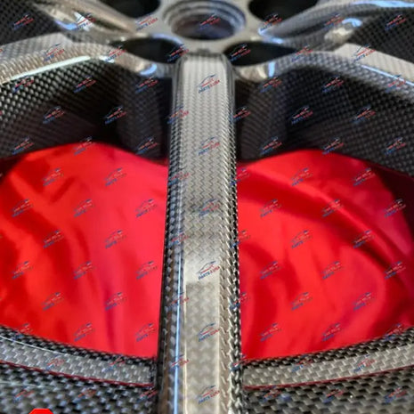 FERRARI 812 COMPETIZIONE CARBON FIBER WHEELS SET OEM