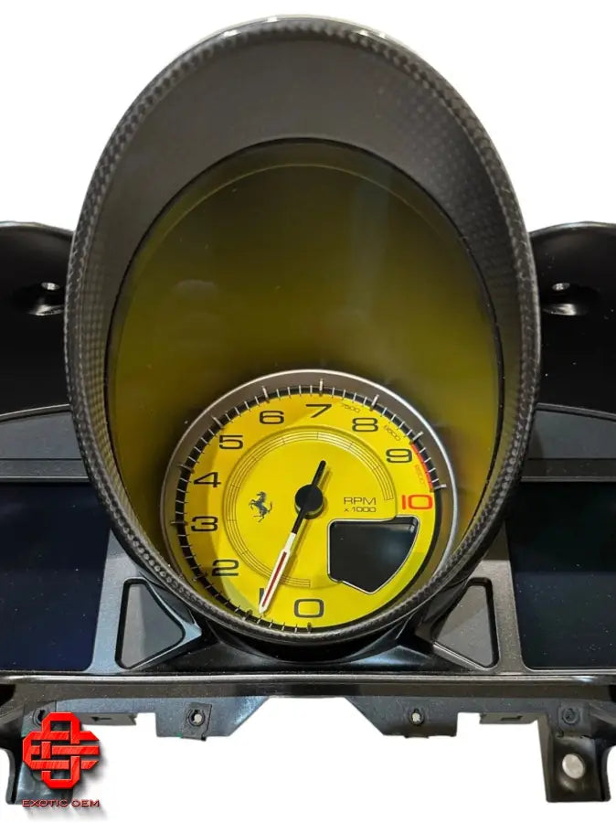 FERRARI 812 COMPETIZIONE CARBON SPEEDOMETER INSTRUMENT PANEL SPEEDOMETER