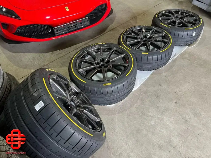 FERRARI 812 COMPETIZIONE - CARBON WHEELS NEW RIMS NEW