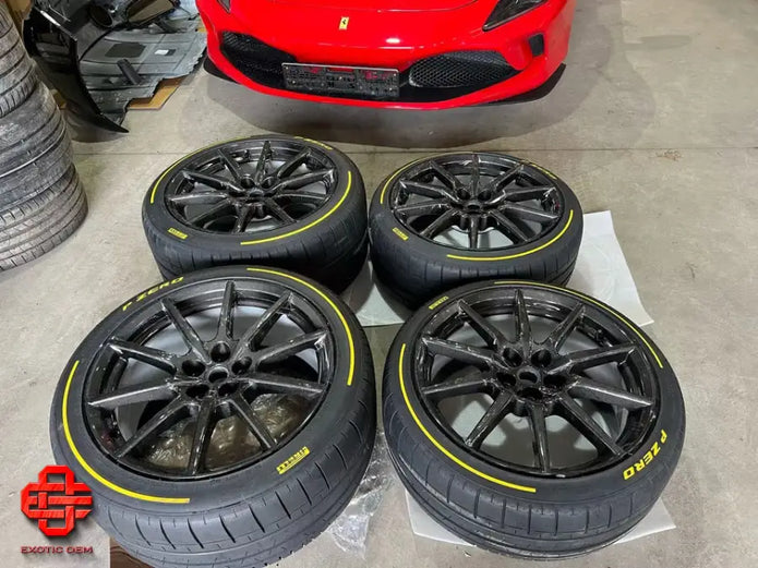 FERRARI 812 COMPETIZIONE - CARBON WHEELS NEW RIMS NEW