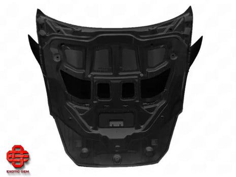 FERRARI 812 COMPETIZIONE COMPLETE FRONT LID FRONT HOOD CARBON