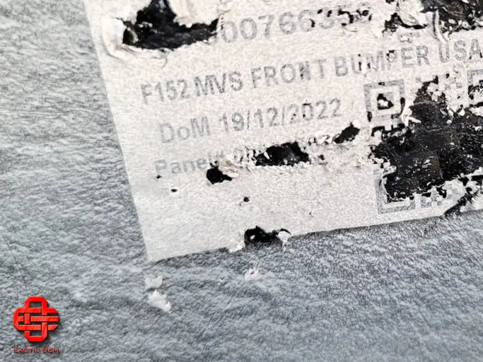 FERRARI 812 COMPETIZIONE FRONT BUMPER COVER CF OEM