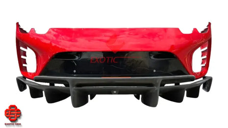 FERRARI 812 COMPETIZIONE - REAR BUMPER - REAR APRON - BUMPER