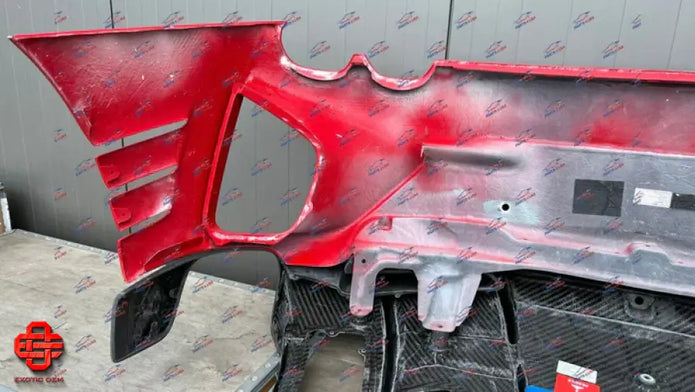 FERRARI 812 COMPETIZIONE REAR BUMPER WITH DIFFUSER CARBON