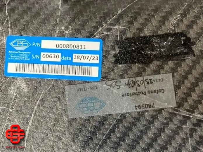 FERRARI 812 COMPETIZIONE REAR COVER FLAP