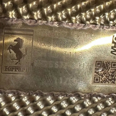 FERRARI 812 EXHAUST SILENCER EXTENSION