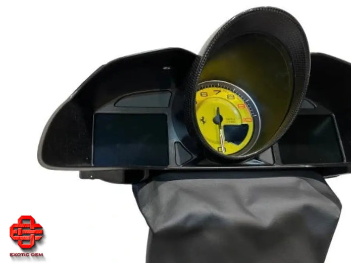 FERRARI 812 GTS CARBON CLOCK ODOMETER