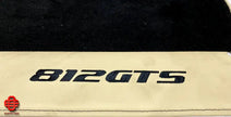 FERRARI 812 GTS ORIGINAL FLOOR MATS BLACK CAMEL COLOR