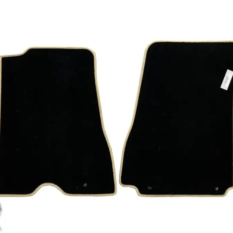 FERRARI 812 GTS ORIGINAL FLOOR MATS BLACK CAMEL COLOR