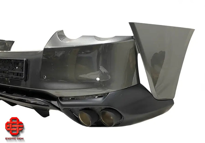 FERRARI 812 GTS REAR BUMPER GRAY