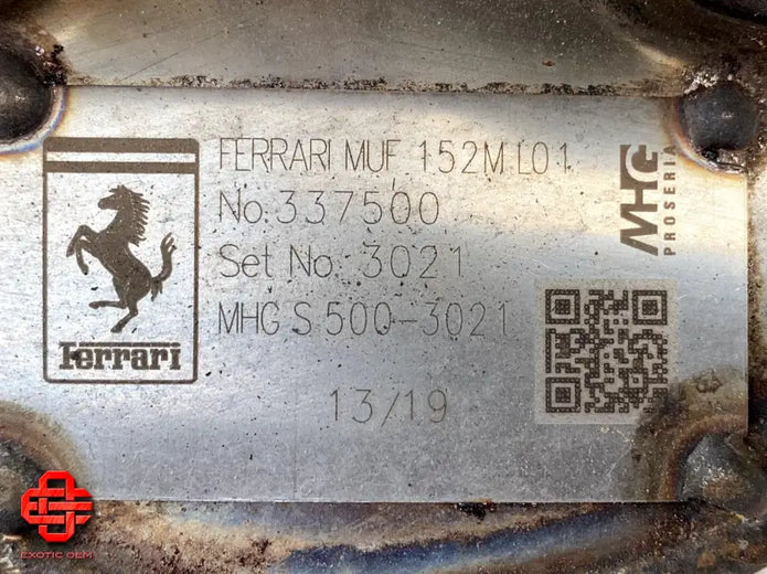 FERRARI 812 SUPERFAST EXHAUST SILENCER