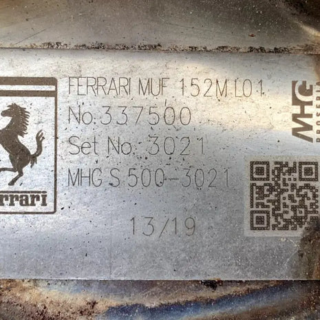 FERRARI 812 SUPERFAST EXHAUST SILENCER