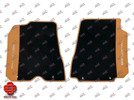 FERRARI 812 SUPERFAST FLOOR MATT BLACK WITH CAMEL