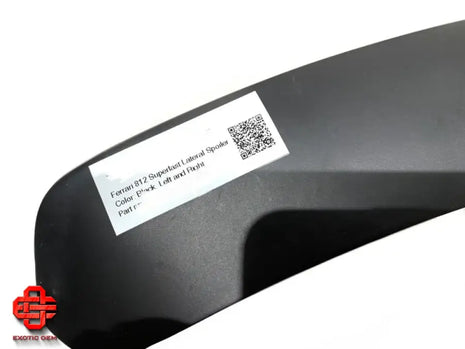 FERRARI 812 SUPERFAST LH SIDE SPOILER OEM