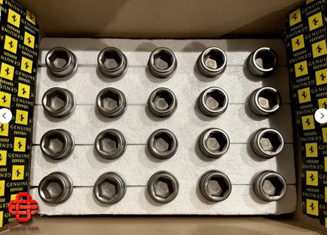 FERRARI BOLTS SCREWS WHEEL TITANIUM