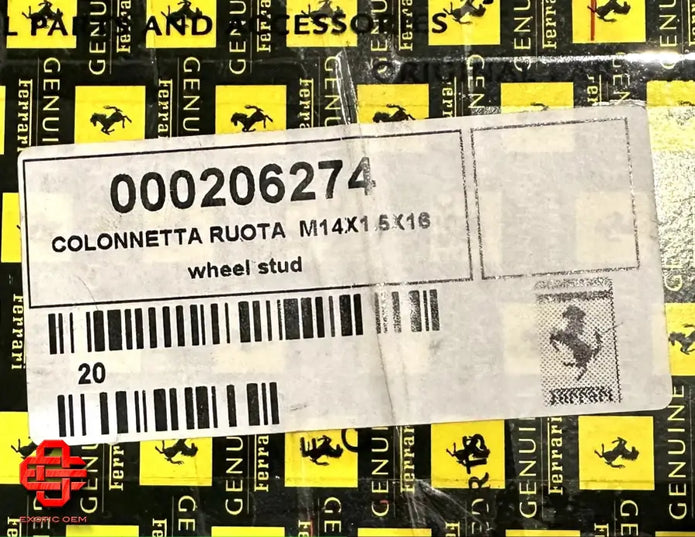 FERRARI BOLTS SCREWS WHEEL TITANIUM STUD BOLTS BOLT