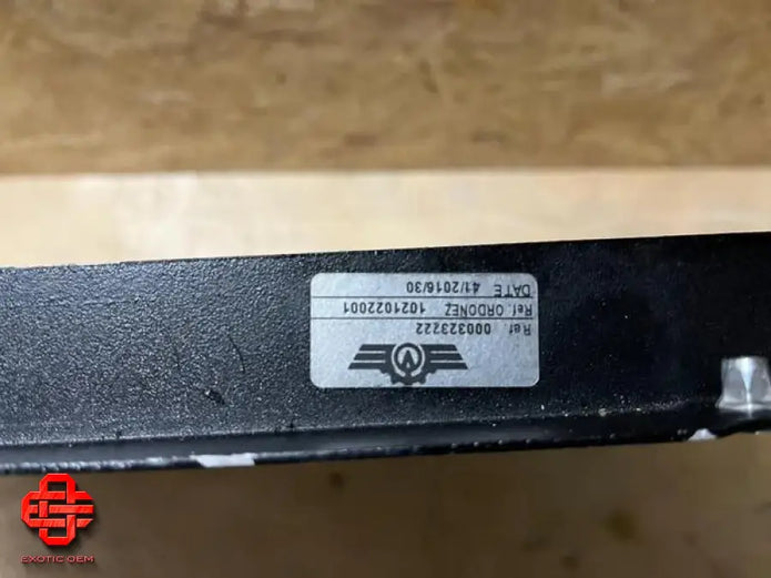 FERRARI CALIFORNIA GTC4 LUSSO WATER RADIATOR