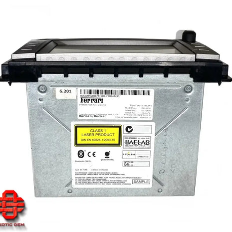 FERRARI CALIFORNIA NTG4 NAVI HARMAN BECKER COMPLET NIT RADIO DISPLAY UNIT