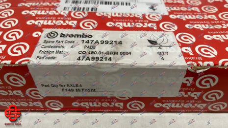 FERRARI CALIFORNIA OR PORTOFINO FRONT PAD SET WITH SPRINGS