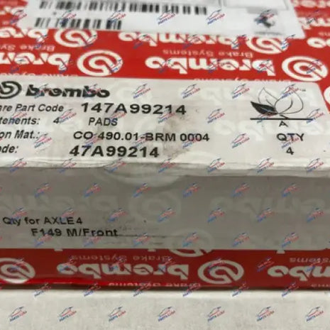 FERRARI CALIFORNIA OR PORTOFINO FRONT PAD SET WITH SPRINGS