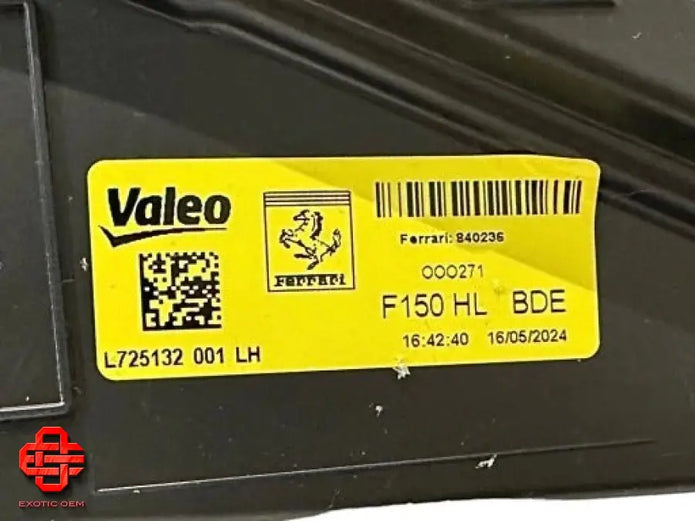 FERRARI DAYTONA SP3 LEFT LAMP HEADLIGHT