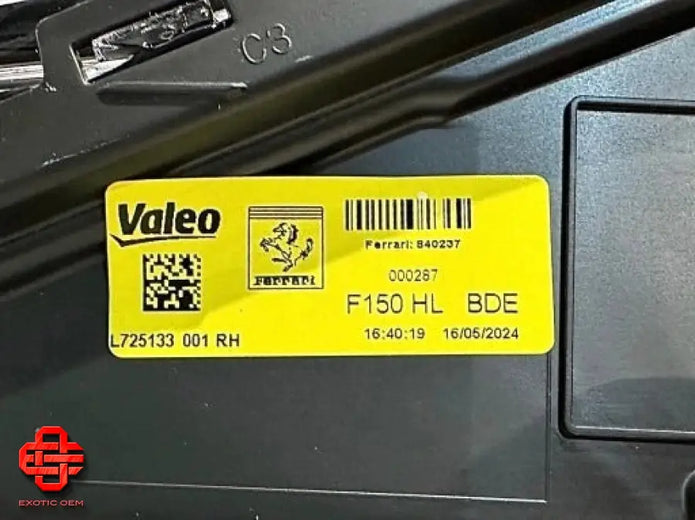 FERRARI DAYTONA SP3 RIGHT HEADLIGHT LAMP