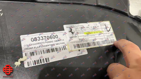 FERRARI F12 BERLINETTA FRONT FLAT UNDER TRAY