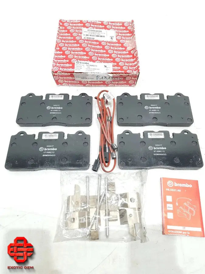 FERRARI F12 FF GTC 4 LUSSO FRONT BRAKE PADS