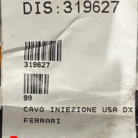 FERRARI F12 TDF ENGINE WIRING HARNESS RH INJECTION WIRING HARNESS