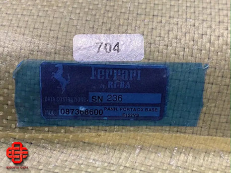 FERRARI F12 TDF RIGHT DOOR PANEL RIGHT DOOR PANEL CARBON