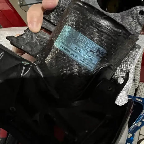 FERRARI F12 TFT CONTROL PANEL SURROUND CARBON