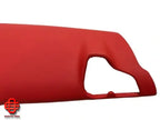 FERRARI F8 DASHBOARD COVER COCKPIT LEATHER RED