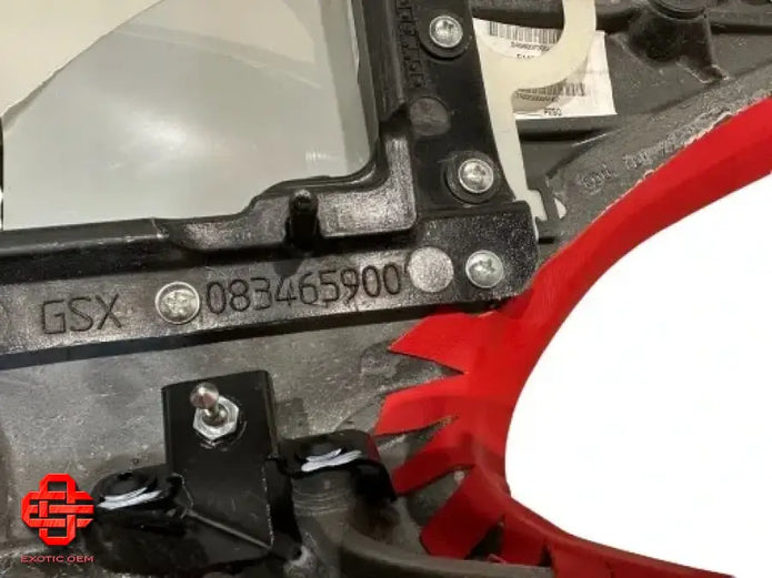 FERRARI F8 DASHBOARD COVER COCKPIT LEATHER RED