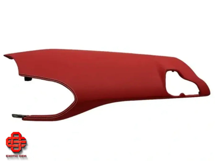 FERRARI F8 DASHBOARD COVER COCKPIT LEATHER RED