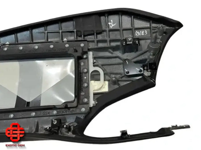 FERRARI F8 DASHBOARD COVER LEATHER WHITE