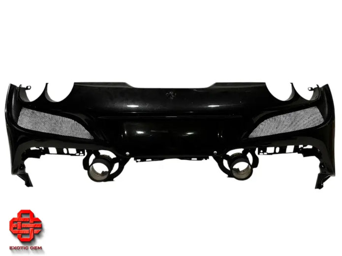FERRARI F8 REAR BUMPER BLACK