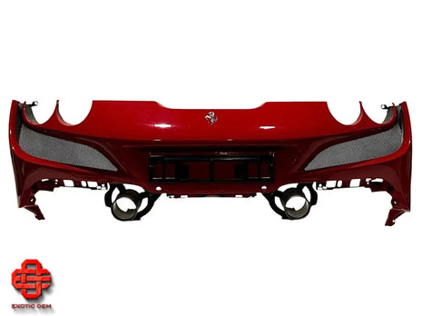 FERRARI F8 REAR BUMPER RED