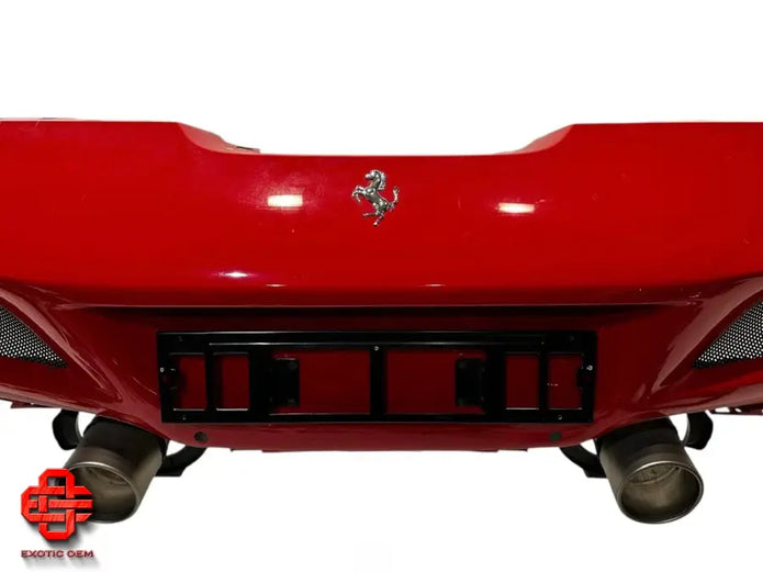 FERRARI F8 REAR BUMPER RED